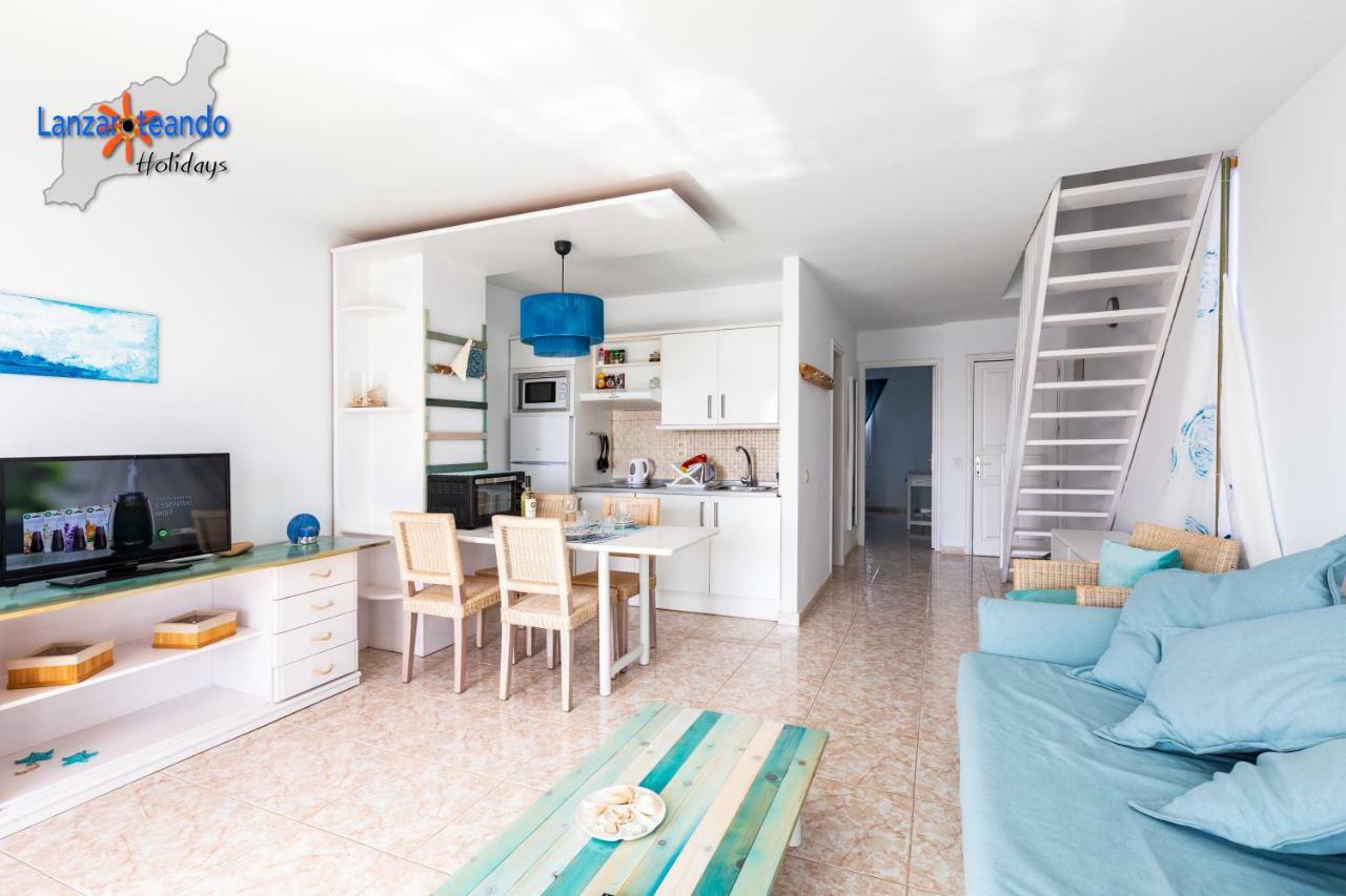Sunny duplex Apartment Costa Teguise Bagian luar foto
